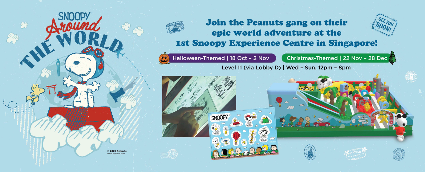 Snoopy Around The World